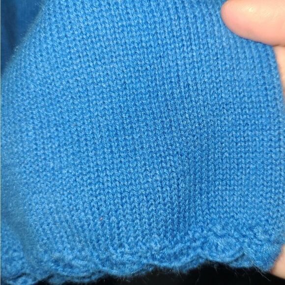 SML crochet Tunic Bluesweater 3/4 sleeve - Picture 5 of 6